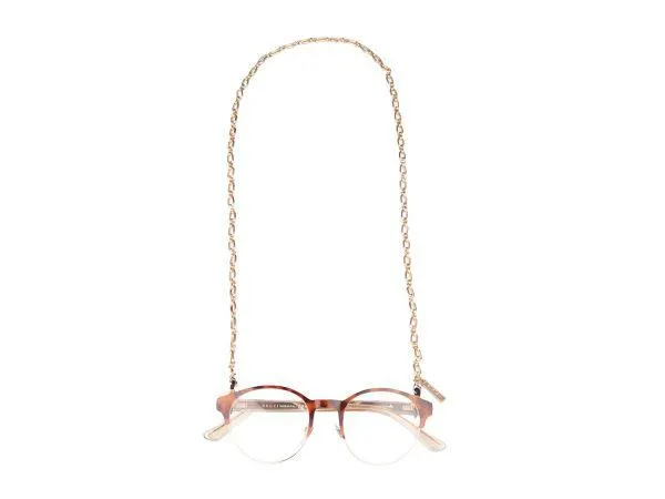 Gold Glasses Link Chain