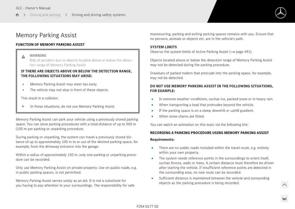 GLC SUV from 14 January to 30 April 2025 - Offers page 501