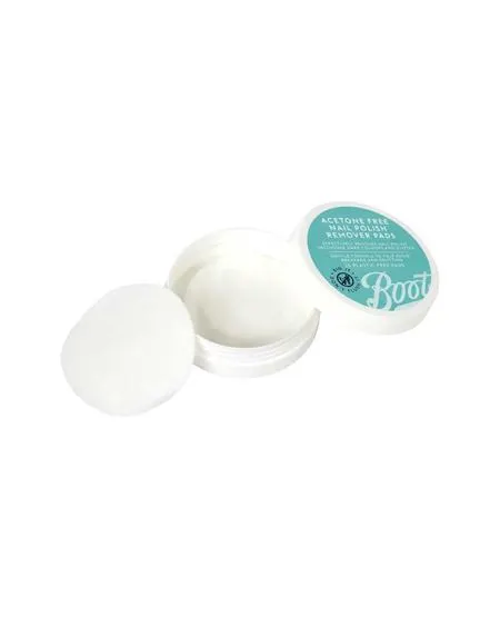 Boots Acetone Nail Polish Remover Pads 25Pk
