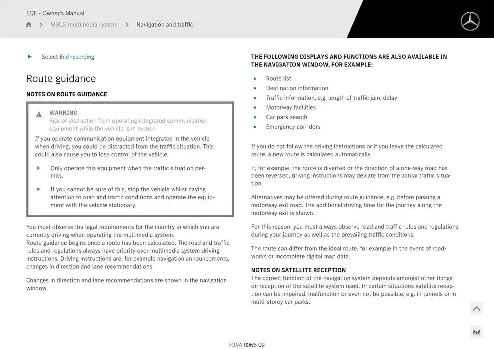 EQE SUV from 14 January to 30 April 2025 - Offers page 618