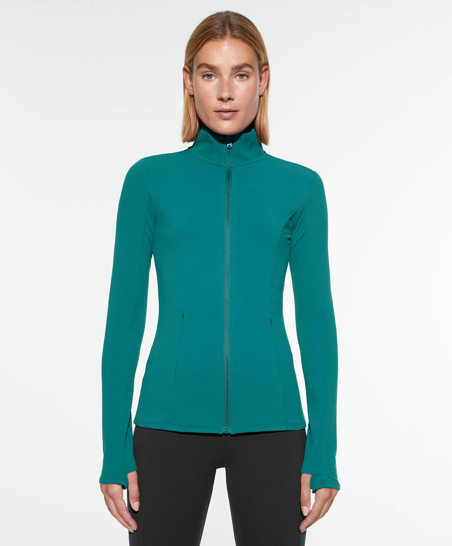 Light warm running jacket