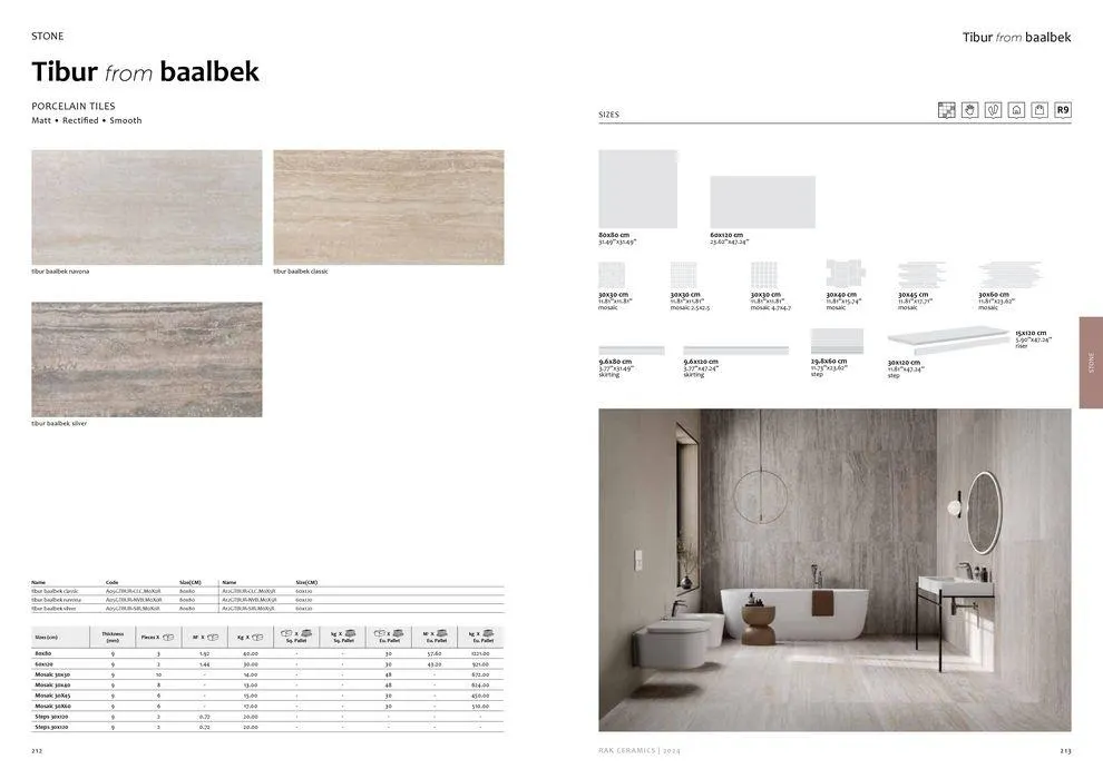 Surfaces Porcelain and Ceramics 2024 from 2 February to 31 December 2024 - Offers page 108