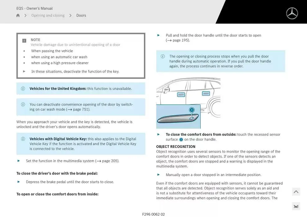 EQS SUV from 14 January to 30 April 2025 - Offers page 202
