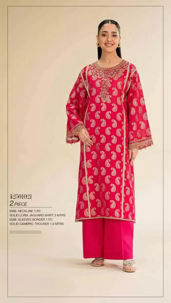 Unstitched Cross Season Edit'25 from 28 January to 31 December 2025 - Offers page 69