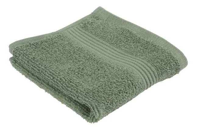 Face cloth KARLSTAD army green KRONBORG