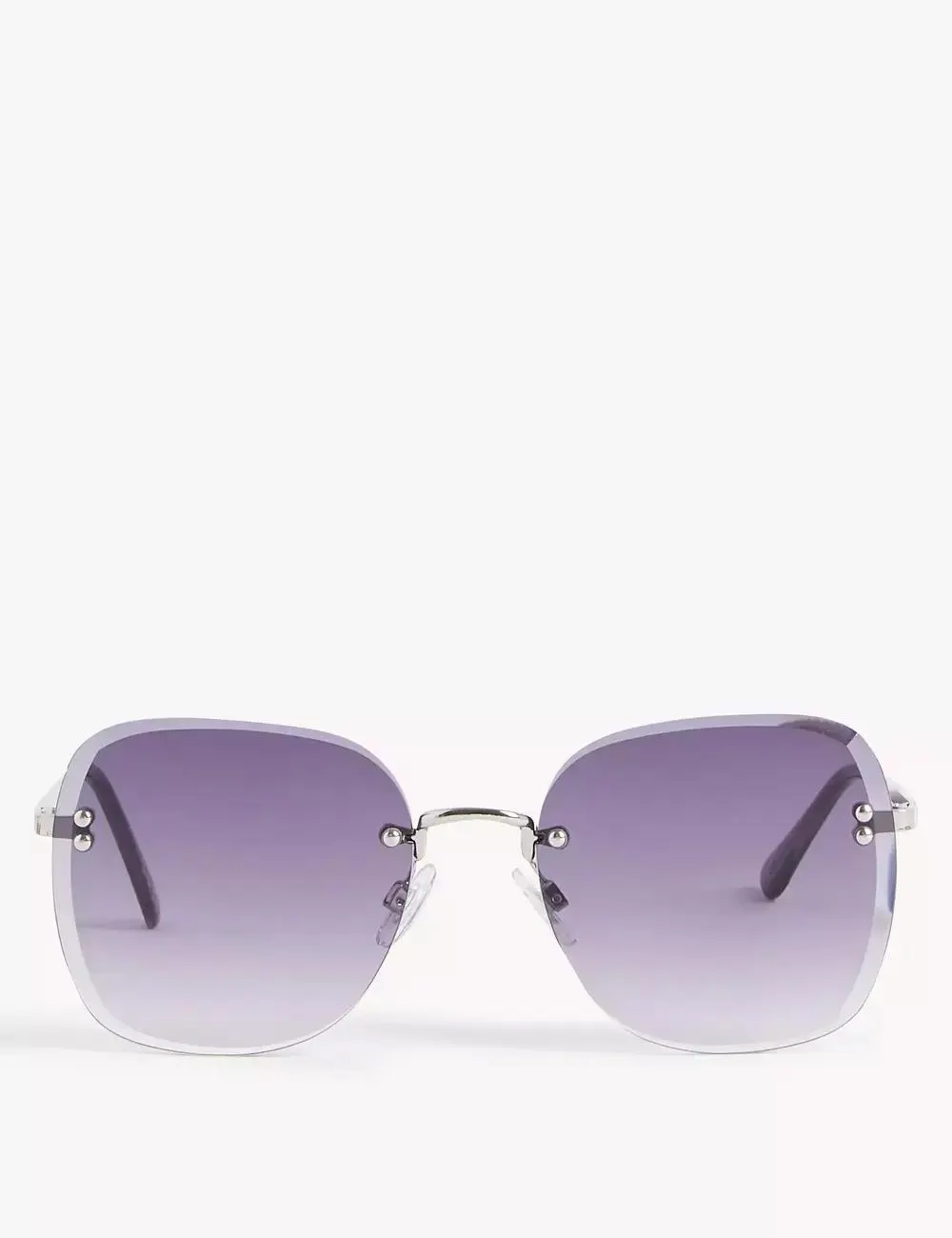 Rimless Square Sunglasses