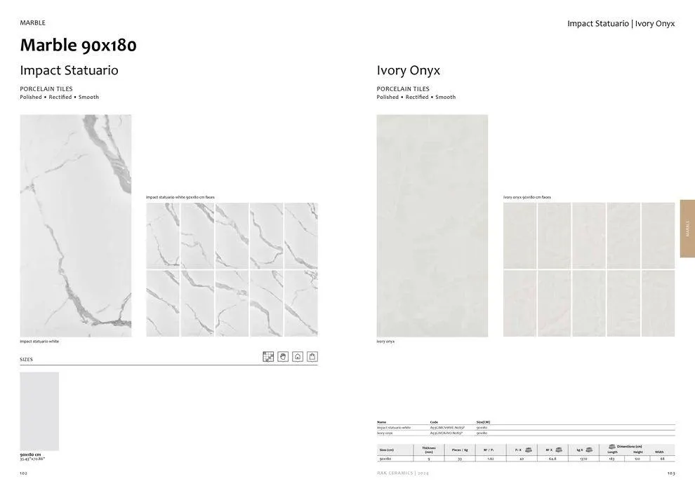 Surfaces Porcelain and Ceramics 2024 from 2 February to 31 December 2024 - Offers page 53