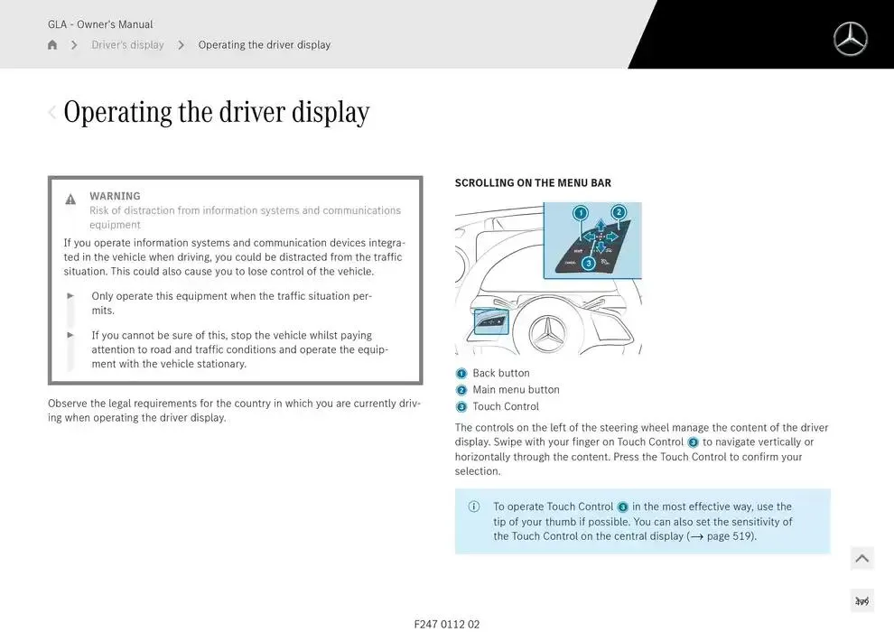 GLA SUV from 14 January to 30 April 2025 - Offers page 479