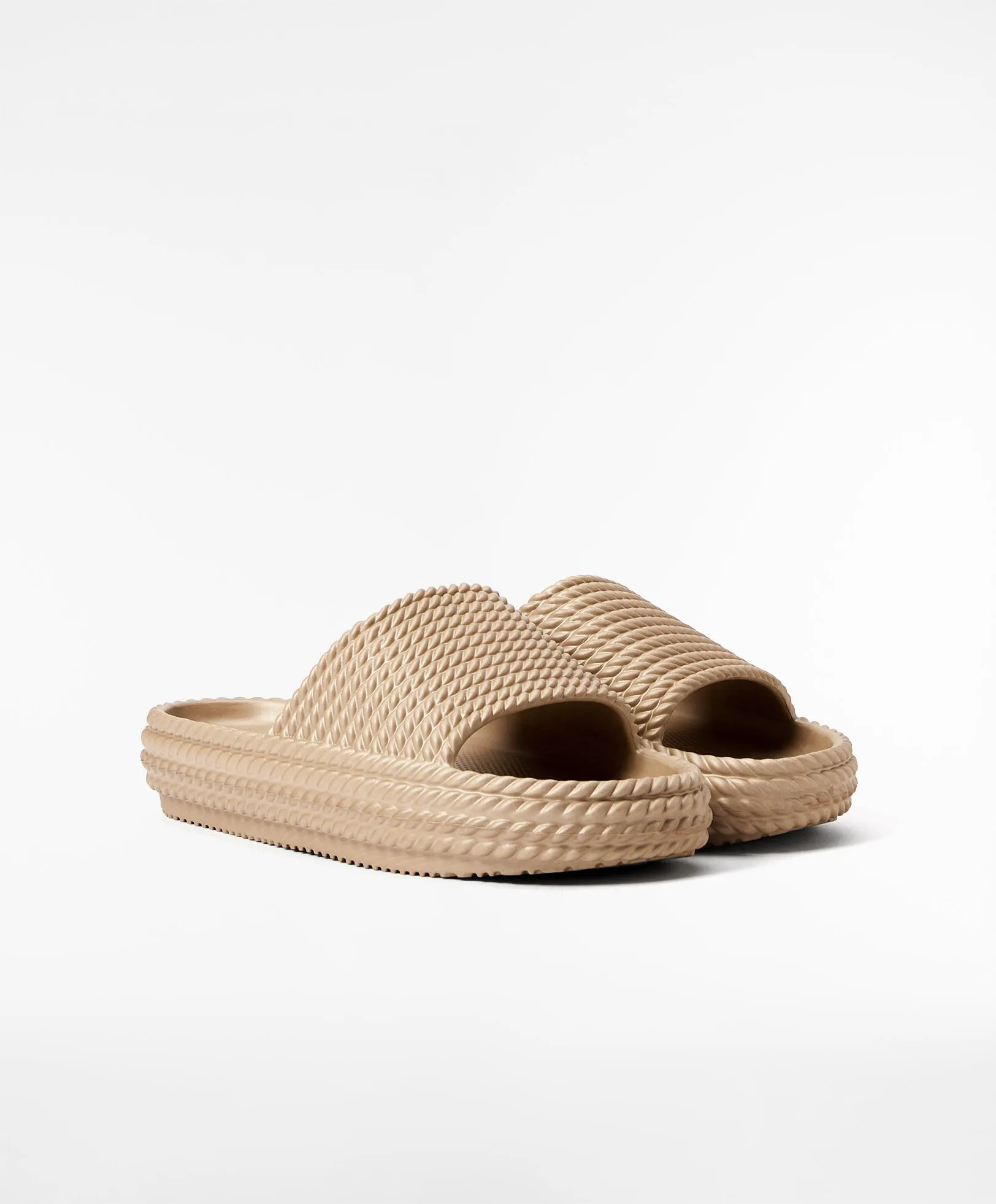 Metallic braided platform slides