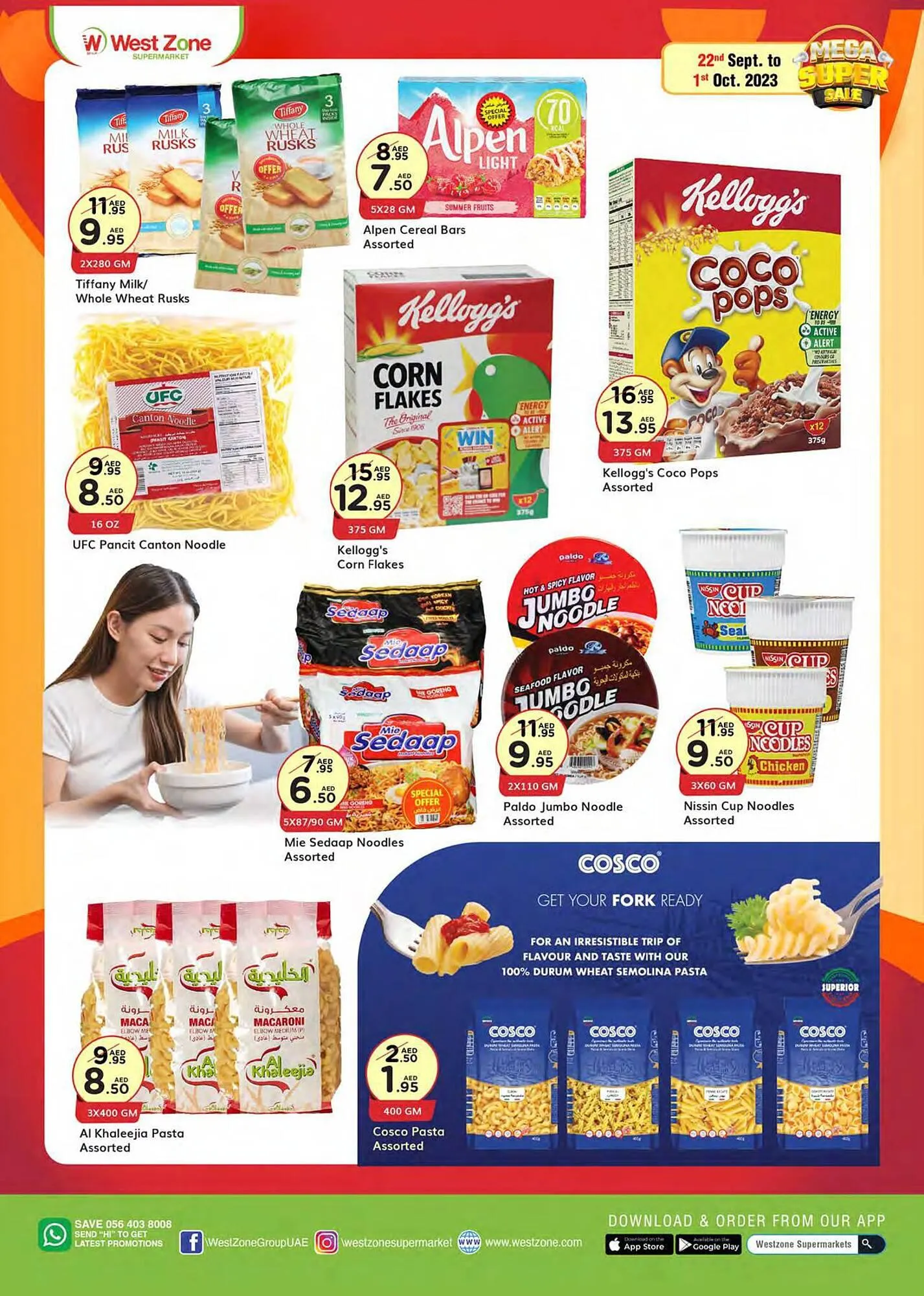 West Zone Supermarket catalogue from 22 September to 1 October 2023 - Offers page 9