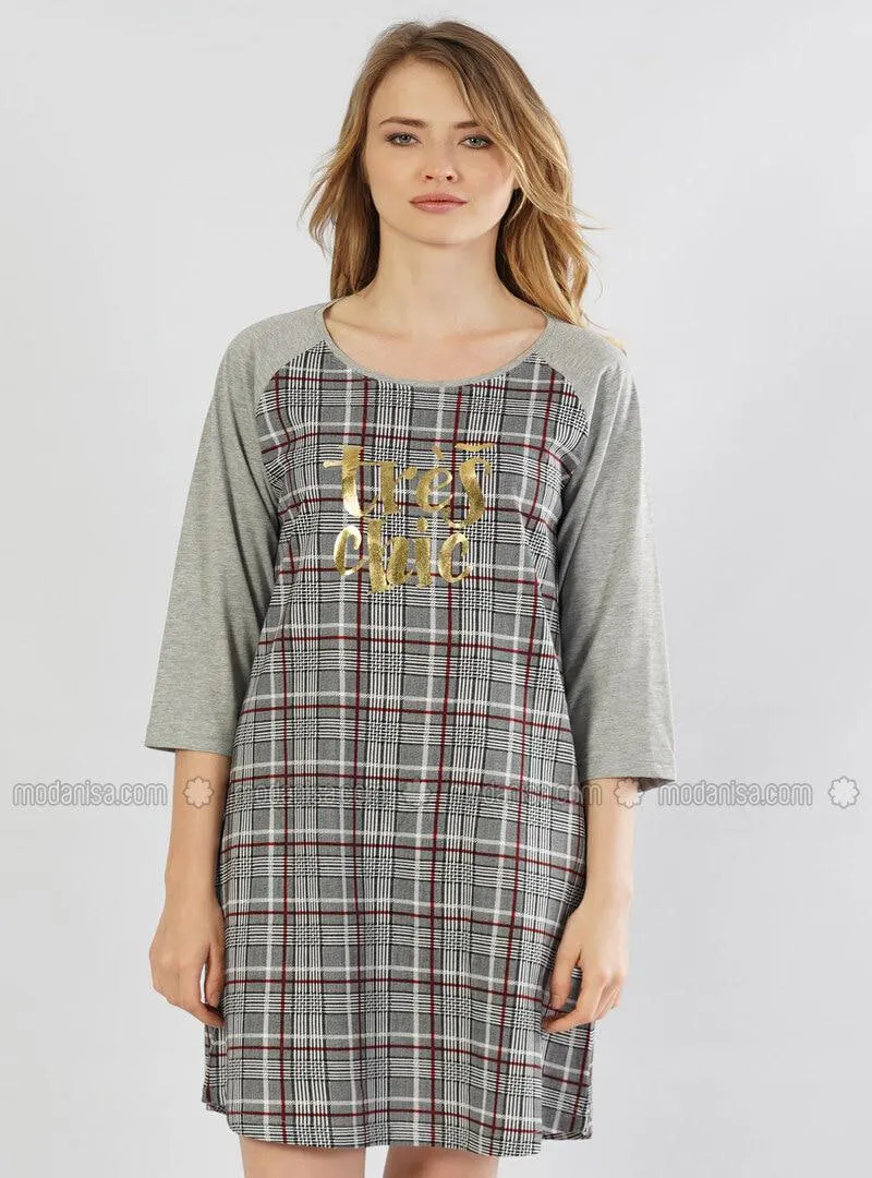 Gray - Nightdress