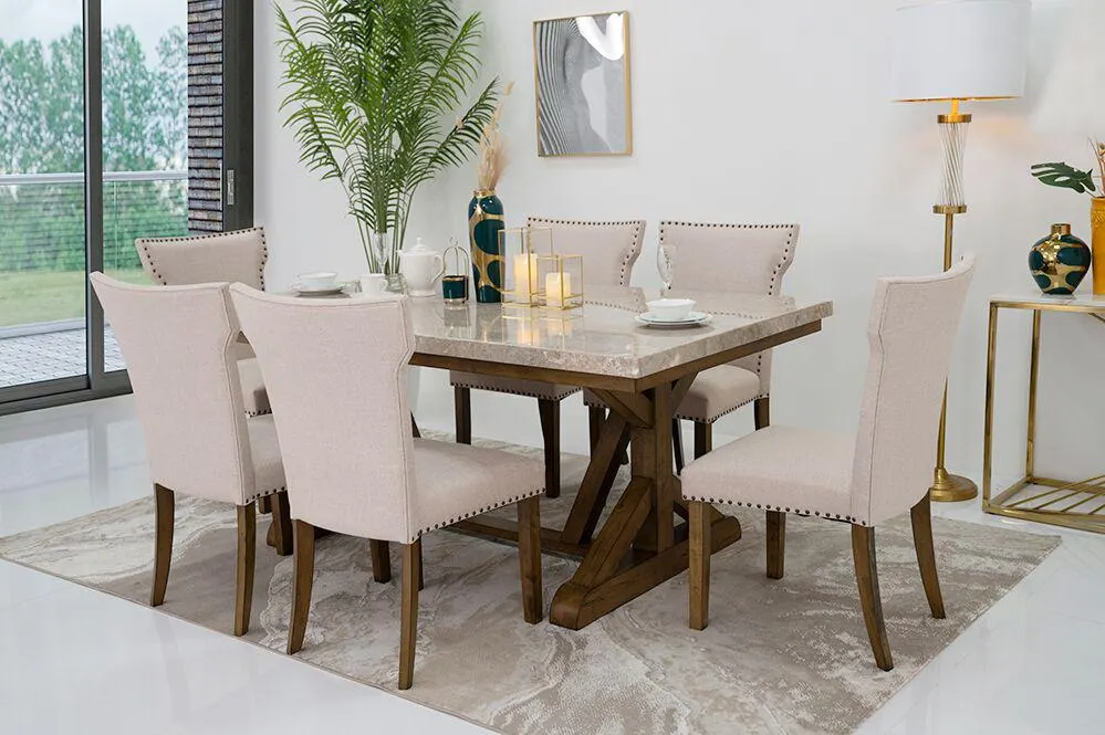 Xavier Dining Set – 6 Seater