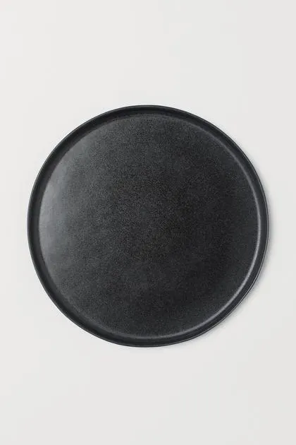 Large stoneware plate