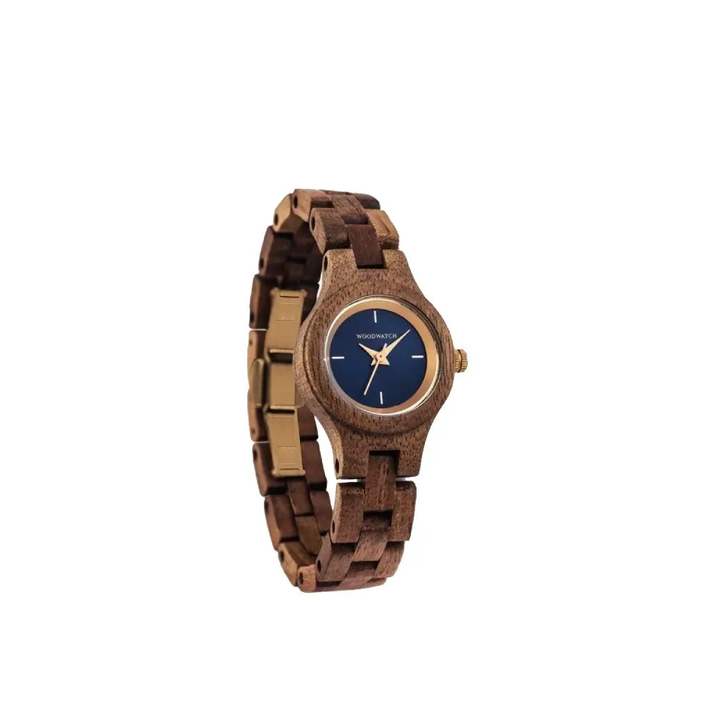 WOODWATCH WOMEN'S FLORA BELLFLOWER QUARTZ WATCH