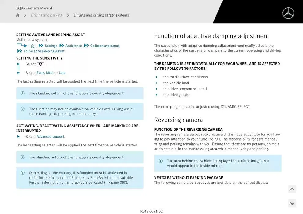 EQB SUV from 14 January to 30 April 2025 - Offers page 387