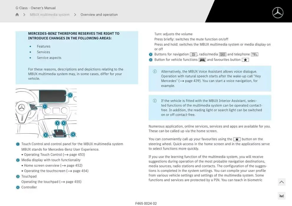 G-Class SUV from 14 January to 30 April 2025 - Offers page 450