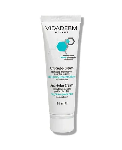 Vidaderm Anti-Sebo Acne Spot Treatment Cream - 30ml
