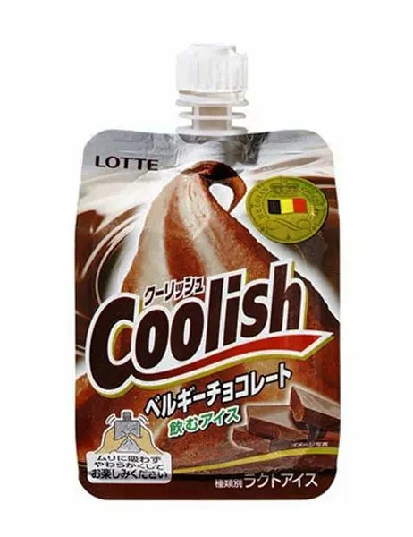 Choco Flavored Water Ice – Coolish Belgium Chocolate-140ml