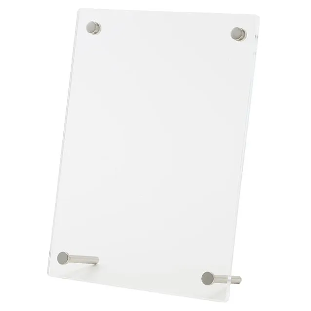 Acrylic Frame for 3 Post Card Sizes, W 14.5 x L 19.5 x T 0.5 cm