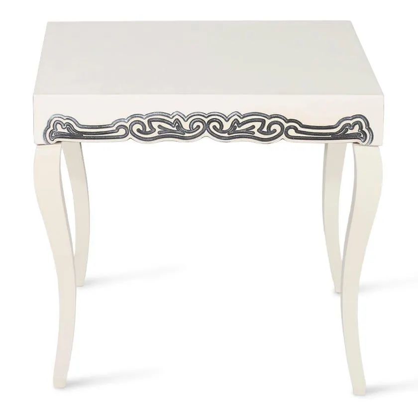 Carmen End Table - Cream