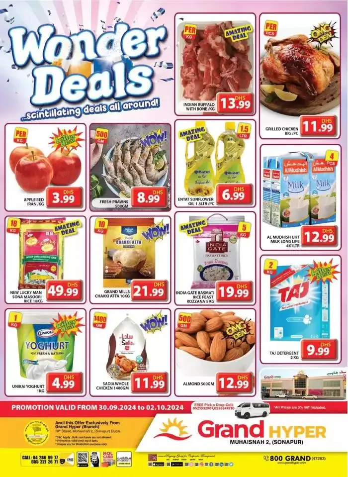 Top deals for all customers from 30 September to 2 October 2024 - Offers page 1