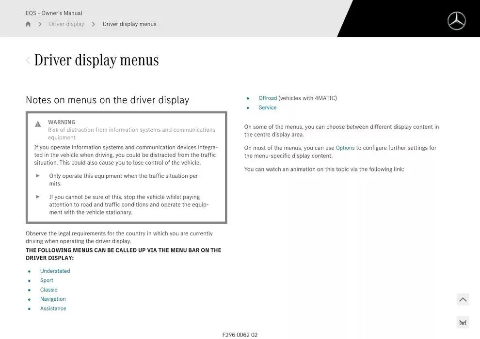 EQS SUV from 14 January to 30 April 2025 - Offers page 511