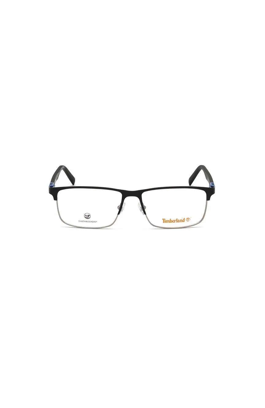 Men Browline Shiny Dark Brown Optical Frames