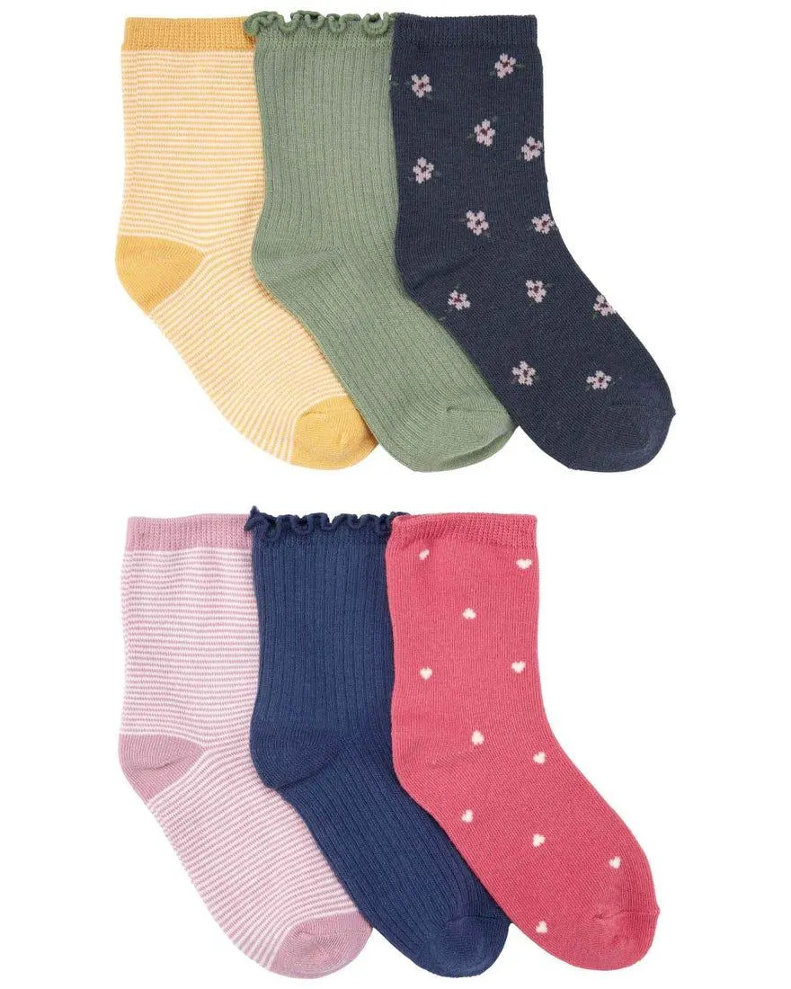 6-Pack Crew Socks