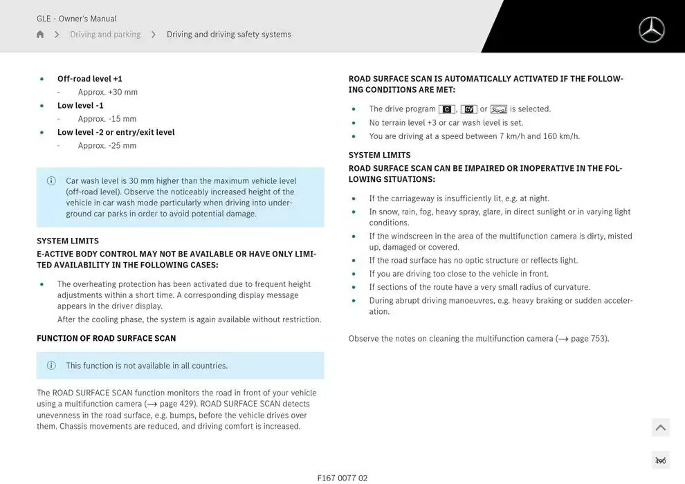 GLE SUV from 14 January to 30 April 2025 - Offers page 490