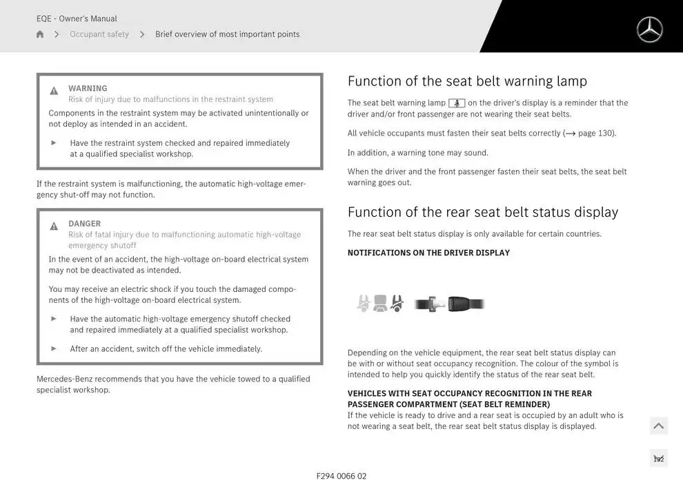 EQE SUV from 14 January to 30 April 2025 - Offers page 132