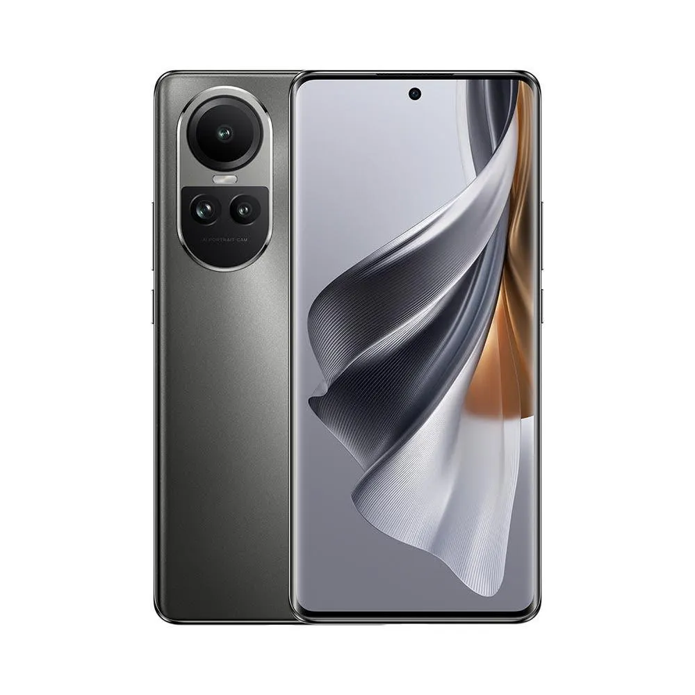 Oppo Reno 10 Pro 5G Smartphone, Silvery Gray, 256 GB