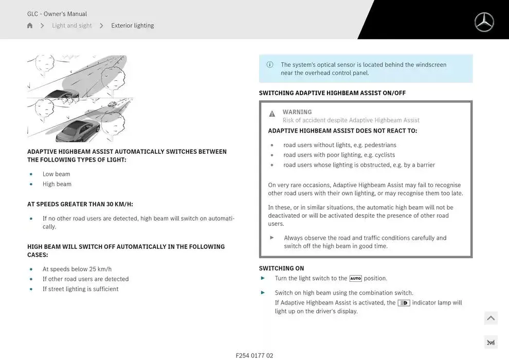 GLC SUV from 14 January to 30 April 2025 - Offers page 278