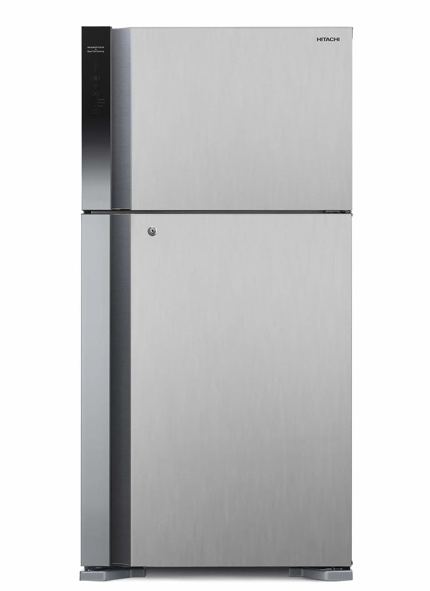 Hitachi RV715PUK7KPSV 710Ltrs Inverter Refrigerator, Pure Silver