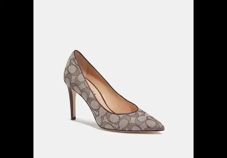 Skyler Pump In Signature Jacquard