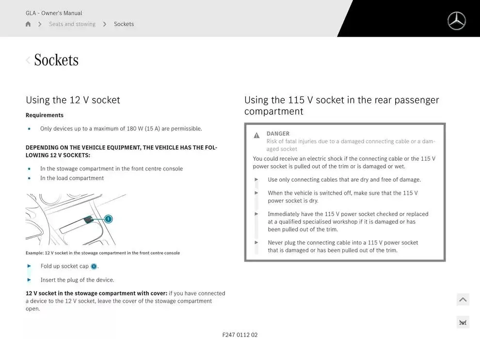 GLA SUV from 14 January to 30 April 2025 - Offers page 261