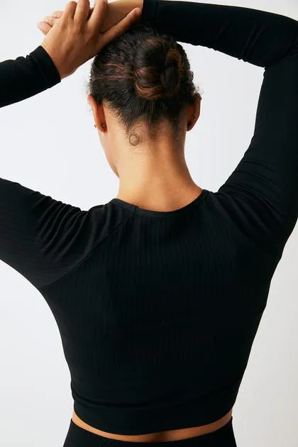 DryMove™ Seamless Cropped sports top