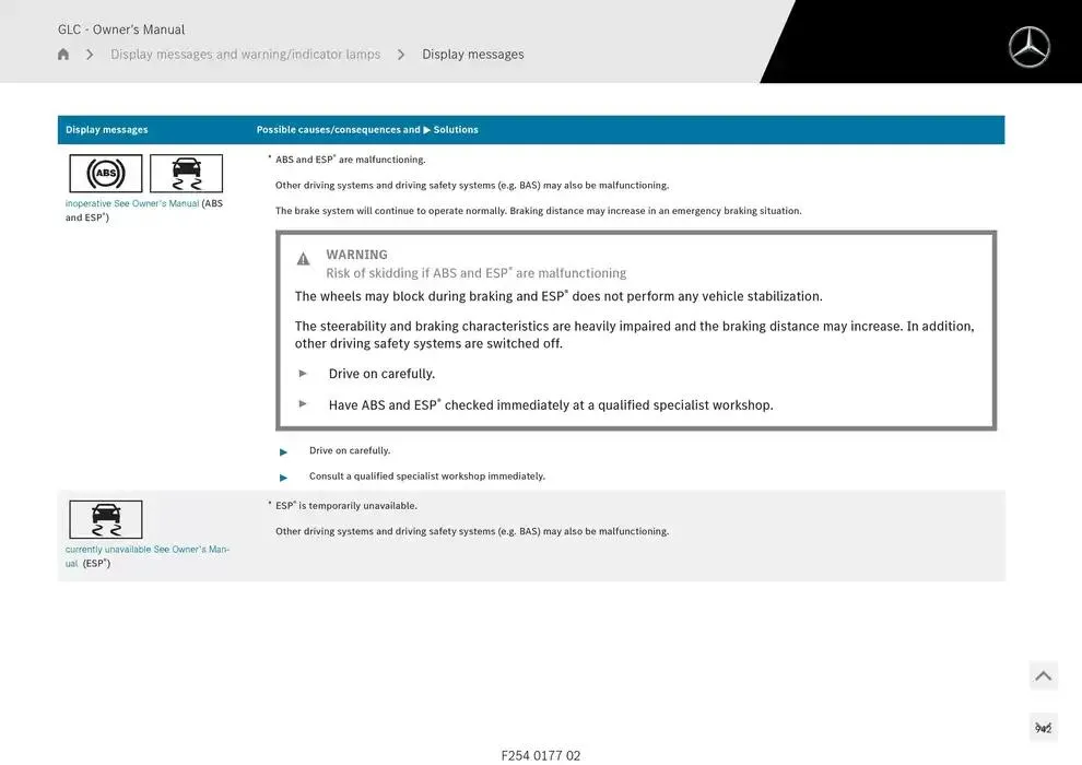 GLC SUV from 14 January to 30 April 2025 - Offers page 942