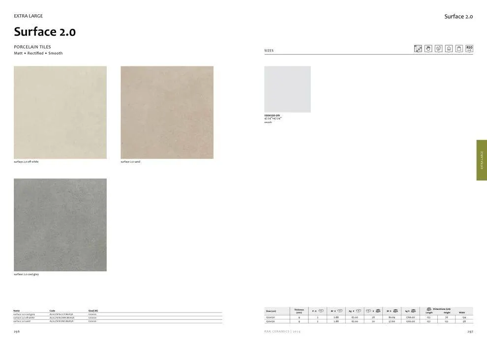 Surfaces Porcelain and Ceramics 2024 from 2 February to 31 December 2024 - Offers page 150
