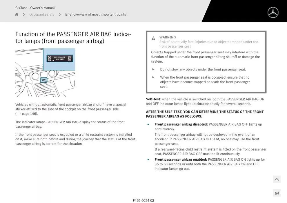 G-Class SUV from 14 January to 30 April 2025 - Offers page 125
