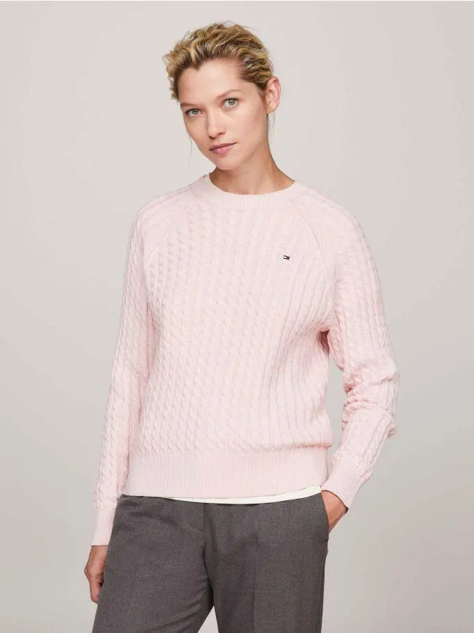 Cable Knit Relaxed Fit Jumper