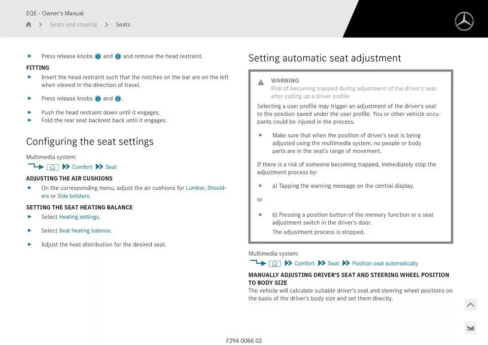 EQE SUV from 14 January to 30 April 2025 - Offers page 228