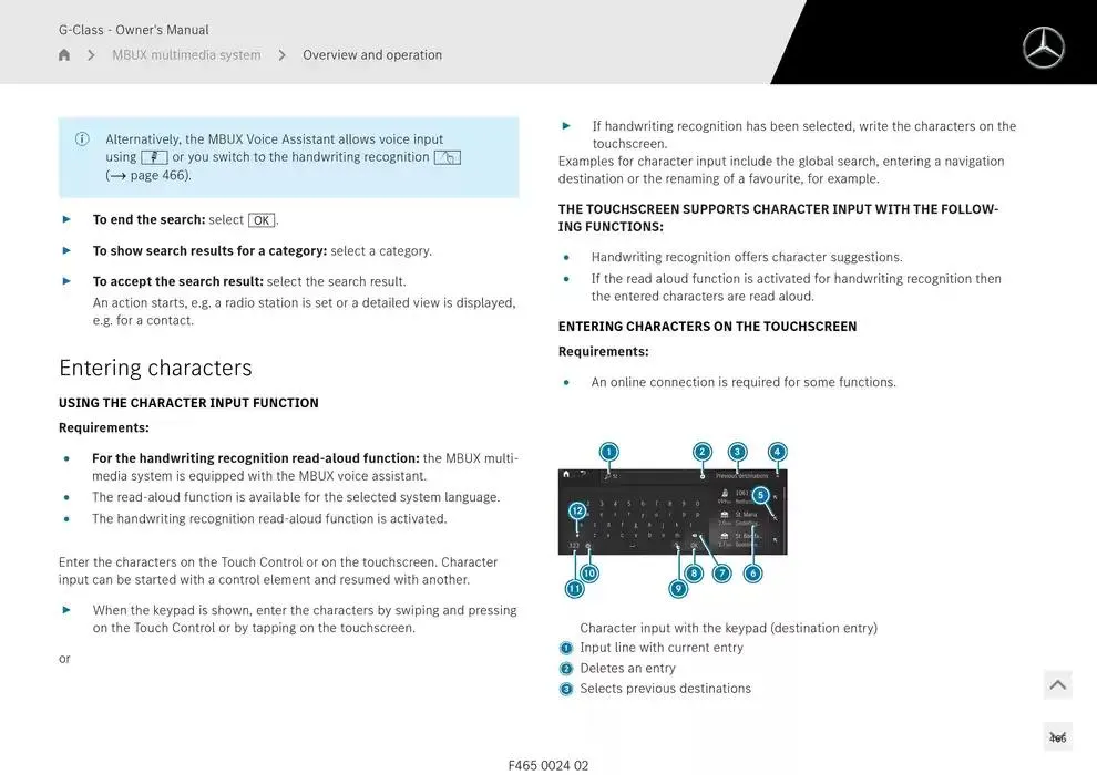G-Class SUV from 14 January to 30 April 2025 - Offers page 466