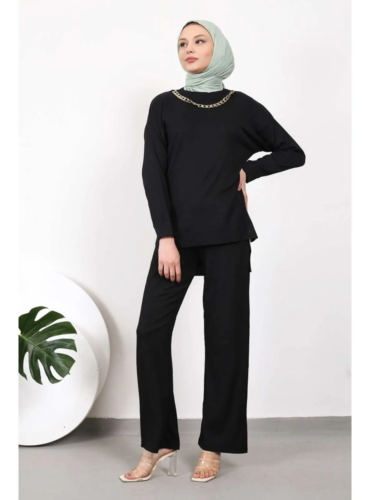 Black - Unlined - Suit