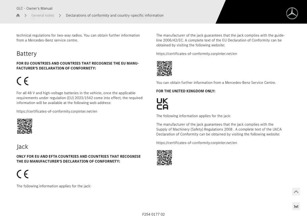 GLC SUV from 14 January to 30 April 2025 - Offers page 115