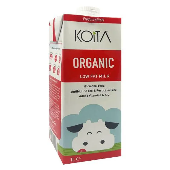 Koita Organic Low Fat Milk 1L