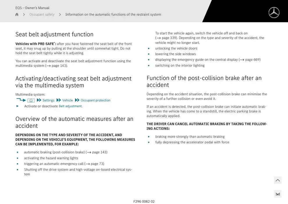 EQS SUV from 14 January to 30 April 2025 - Offers page 143