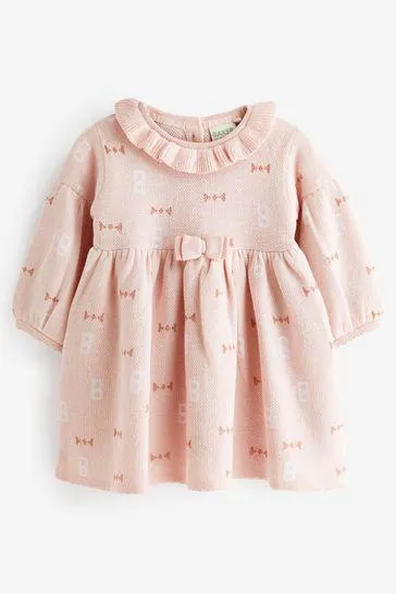 Baker by Ted Baker Pink Knitted Dress