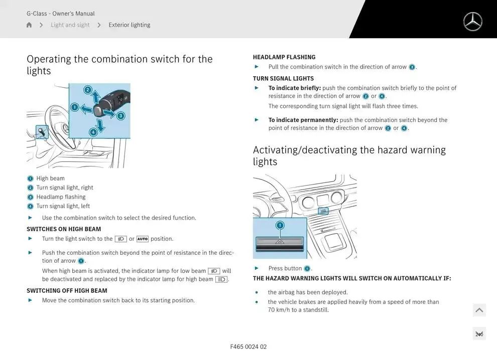 G-Class SUV from 14 January to 30 April 2025 - Offers page 240