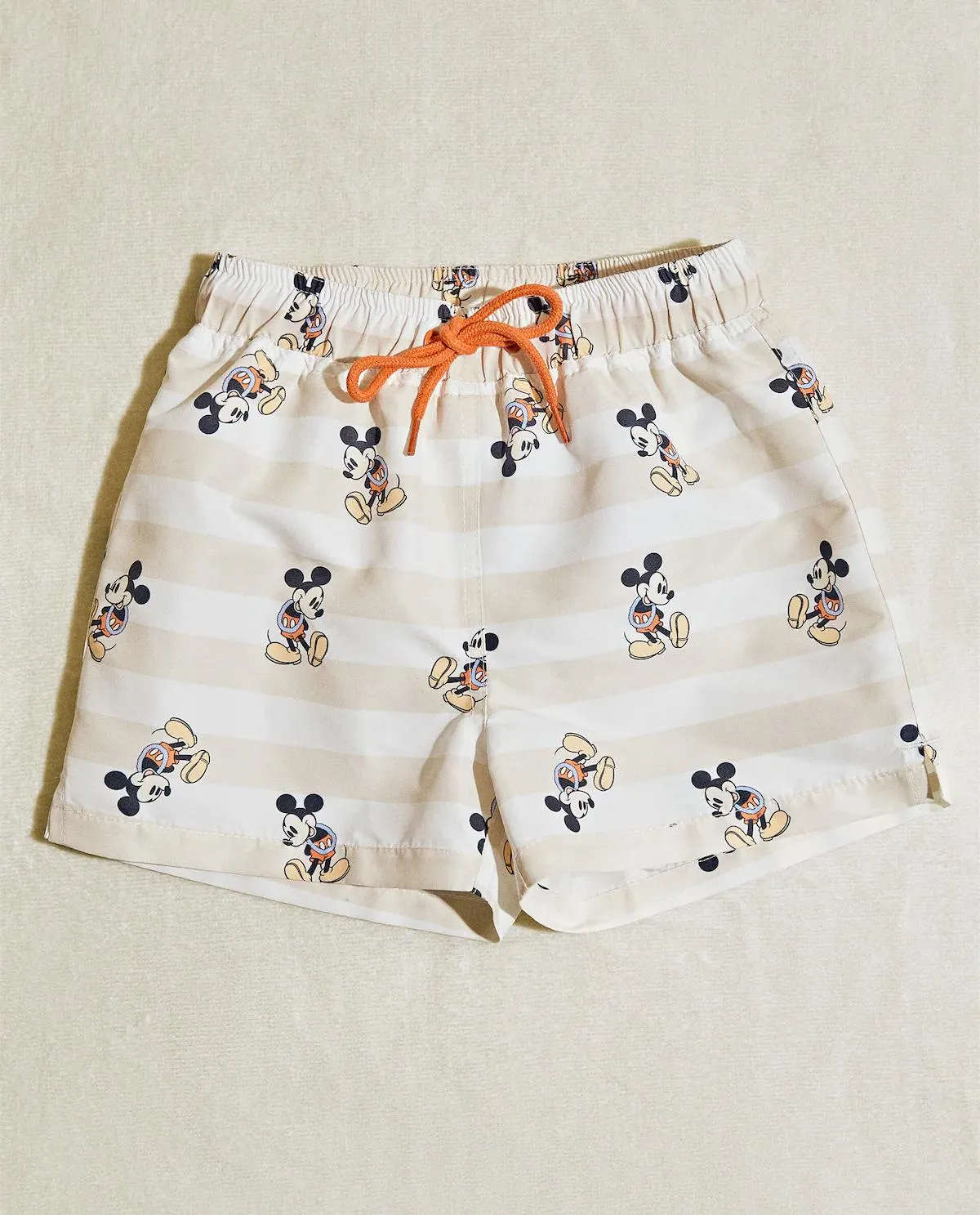 MICKEY MOUSE © DISNEY STRIPED SWIMMING TRUNKS
