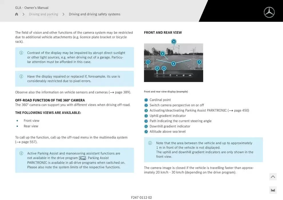 GLA SUV from 14 January to 30 April 2025 - Offers page 448